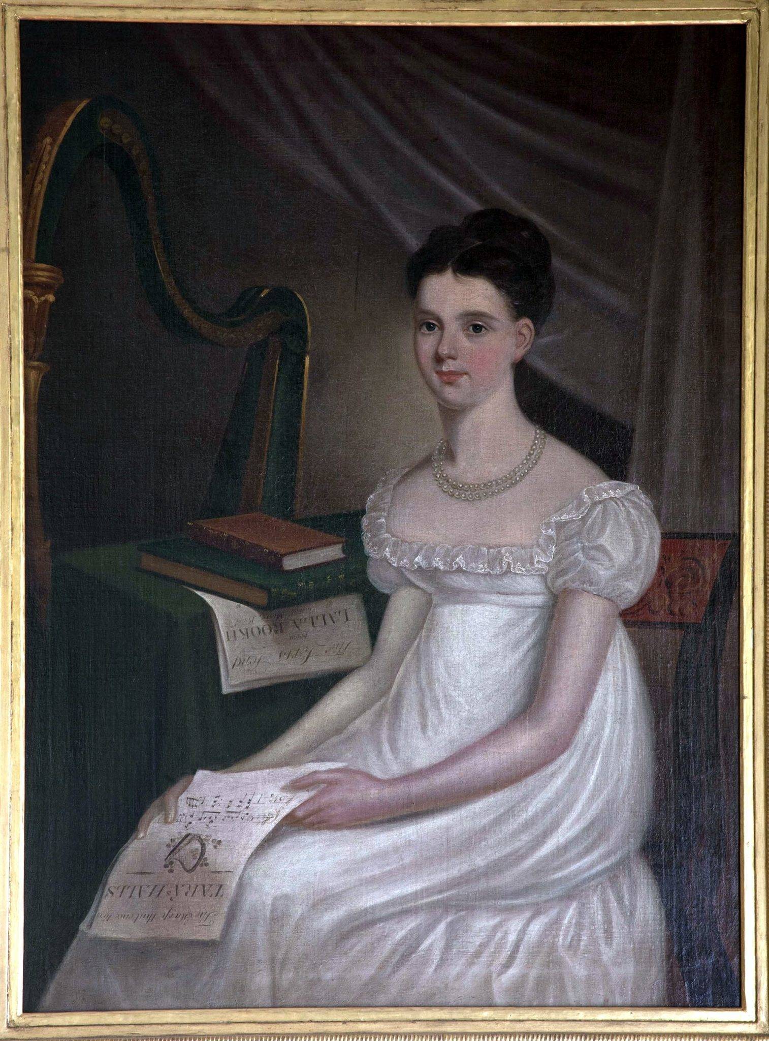 Ellen O’Connell by John Gubbins (fl 1820s). OPW