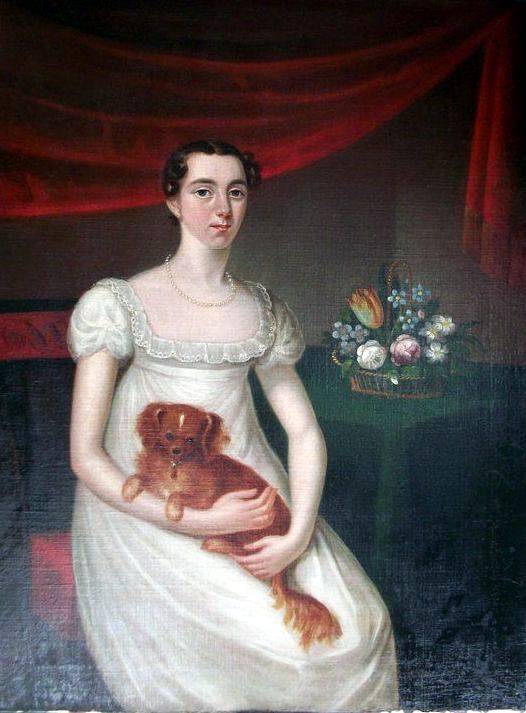 Catherine ‘Kate’ O’Connell by John Gubbins (fl 1820s). OPW