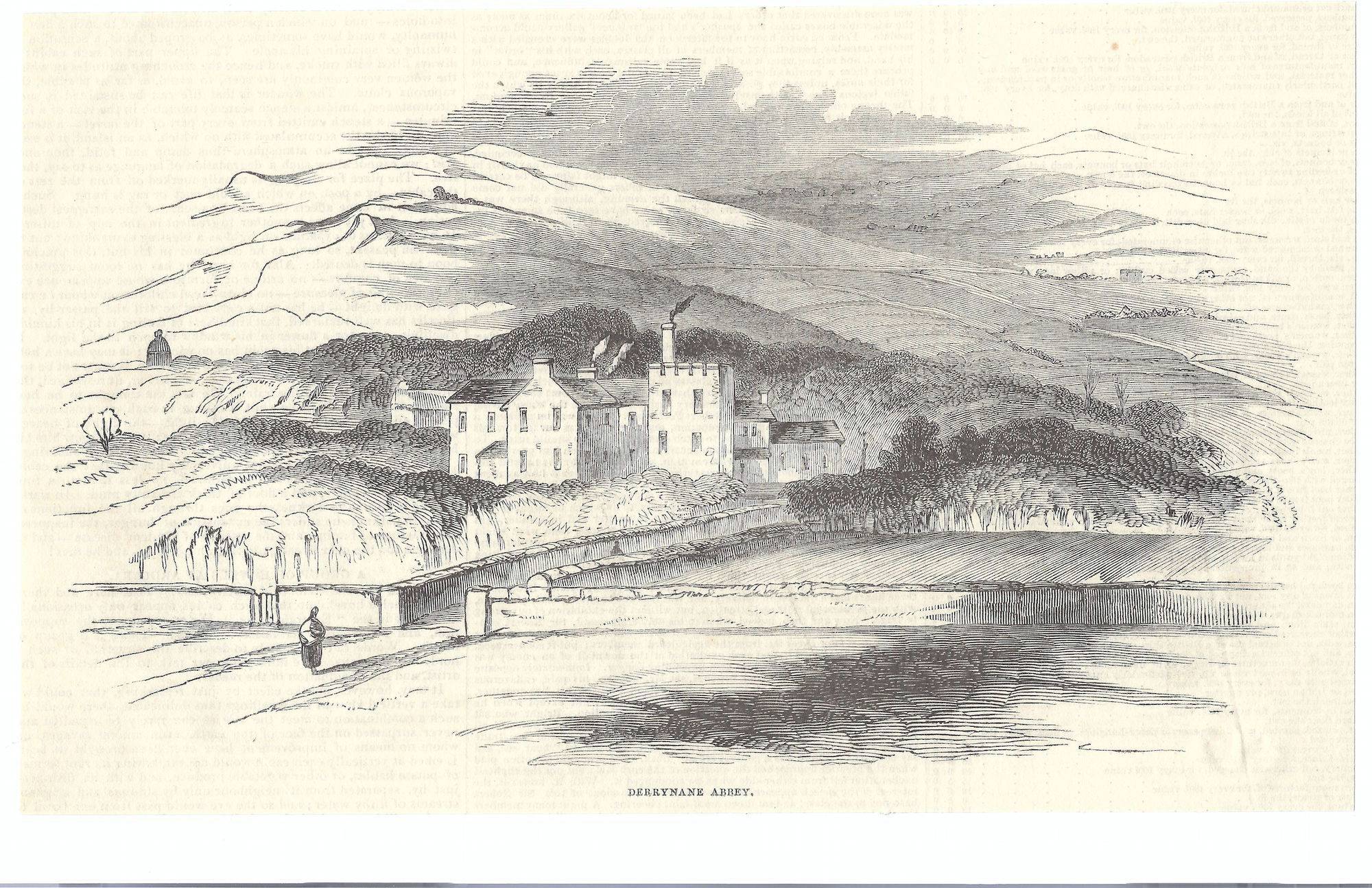 Derrynane Abbey, 1846. OPW.