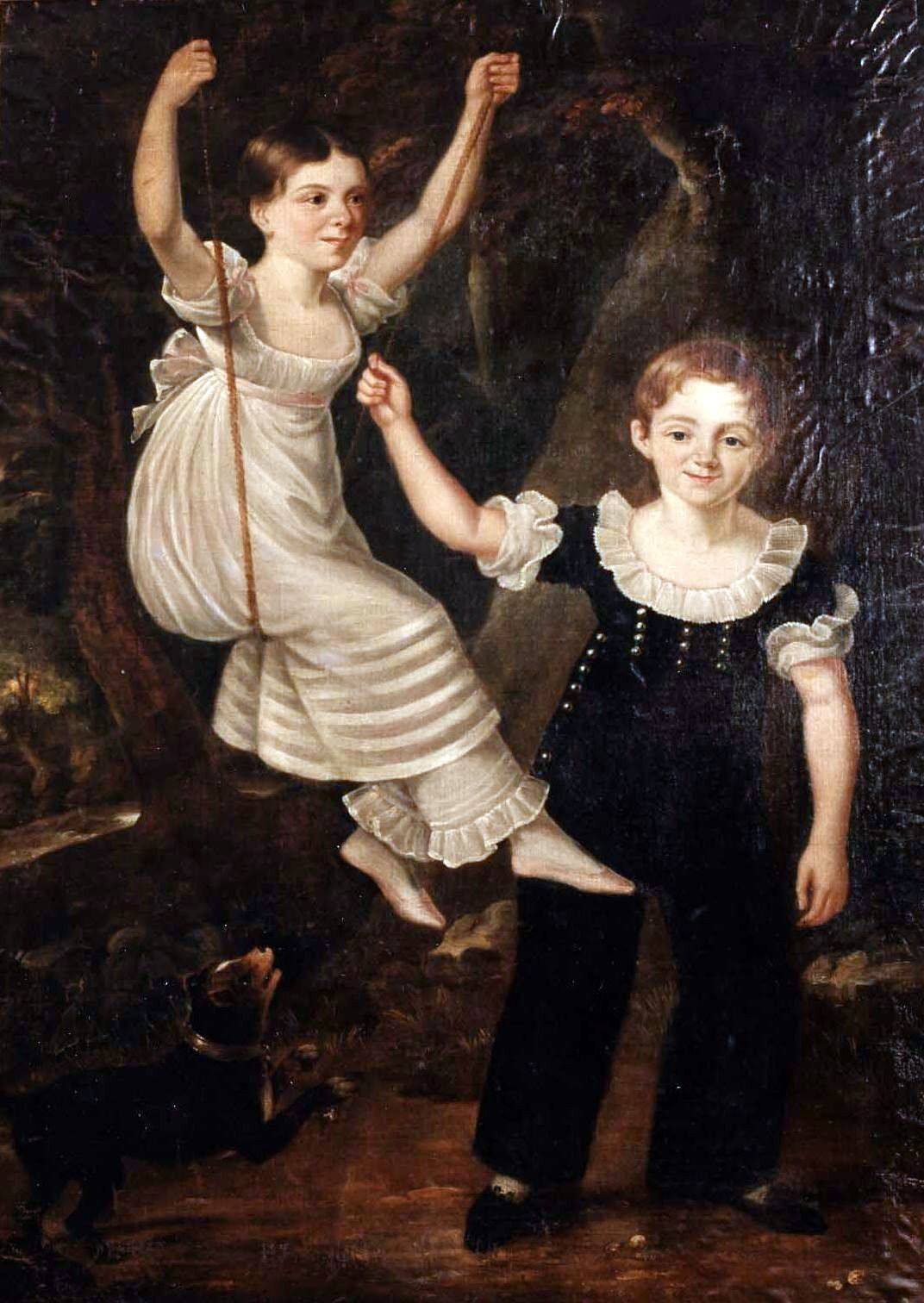 Elizabeth ‘Betsey’ and John O’Connell by John Gubbins (fl 1820s). OPW